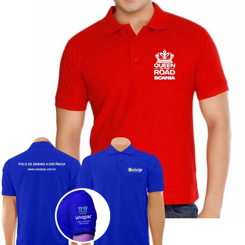 Camiseta de Empresa Hortolândia - Camiseta Logo Empresa