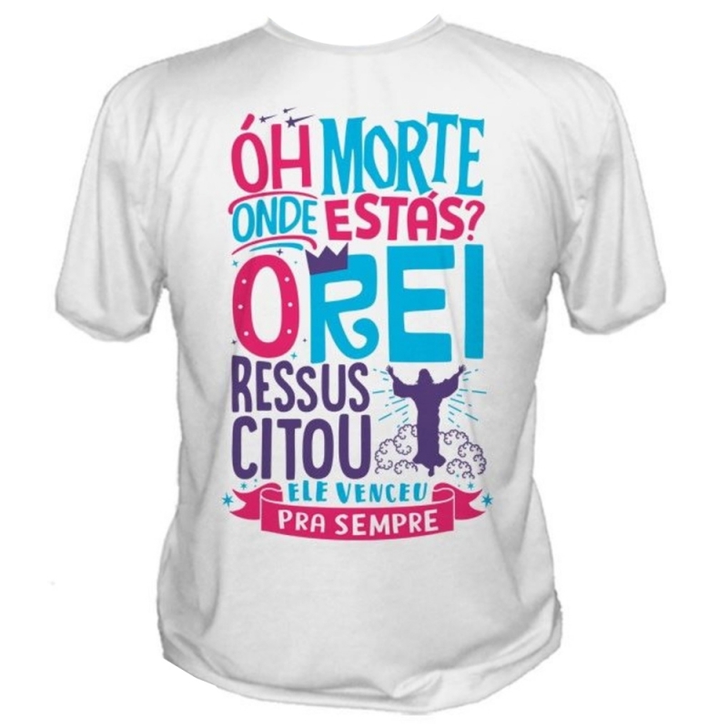 Camiseta de Evento Religioso Cubatão - Camiseta Evento Personalizada