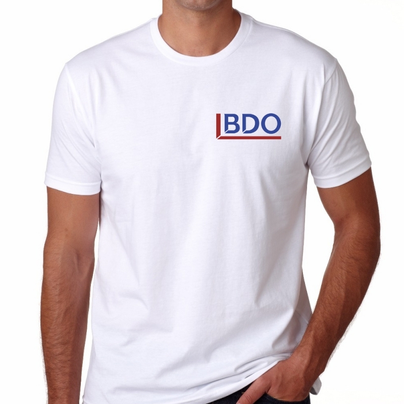 Camiseta Logo Empresa Mais Barata Água Espraiada - Camiseta para Empresa Personalizada