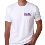 camiseta logo empresa mais barata Vila Andrade